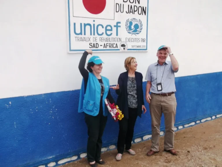 La réhabilitation des écoles à Zongo, victimes des vents violents, sous financement de l’Unicef