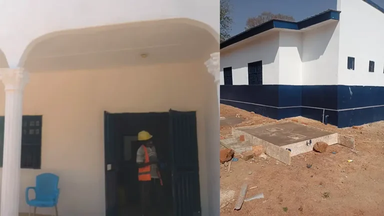 Construction du Bureau de la Direction Régionale de la Police de Bossangoa